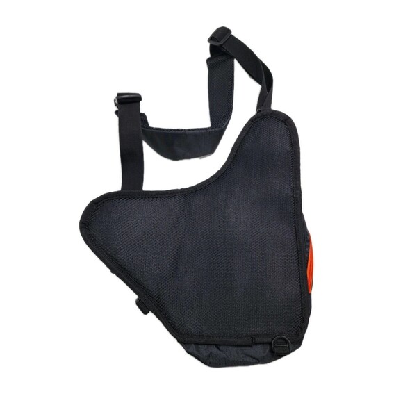 Fishing Tackle Surf Bag Black Orange Piscifun Sling Shoulder Padded Nylon - Picture 8 of 8